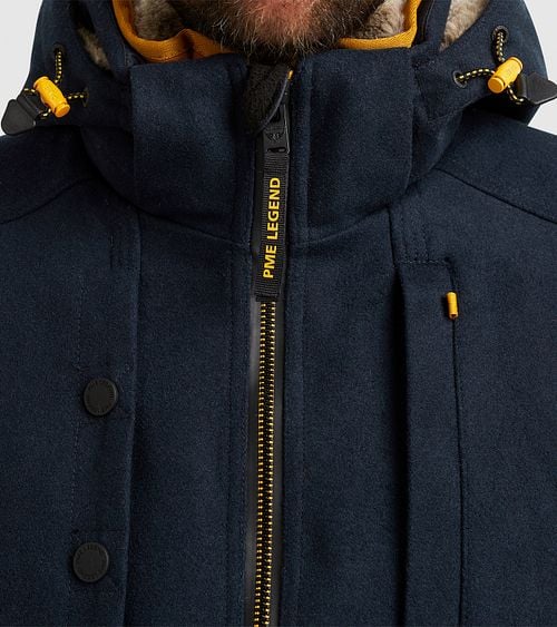 PME Legend Jacke Snowpack Wool 5.0 Navy
