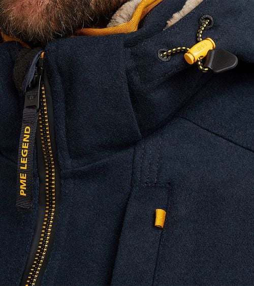 PME Legend Jacke Snowpack Wool 5.0 Navy