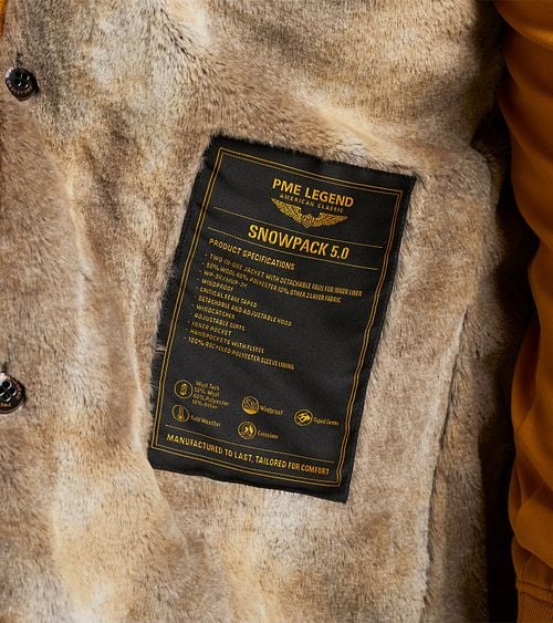 PME Legend Jacke Snowpack Wool 5.0 Navy