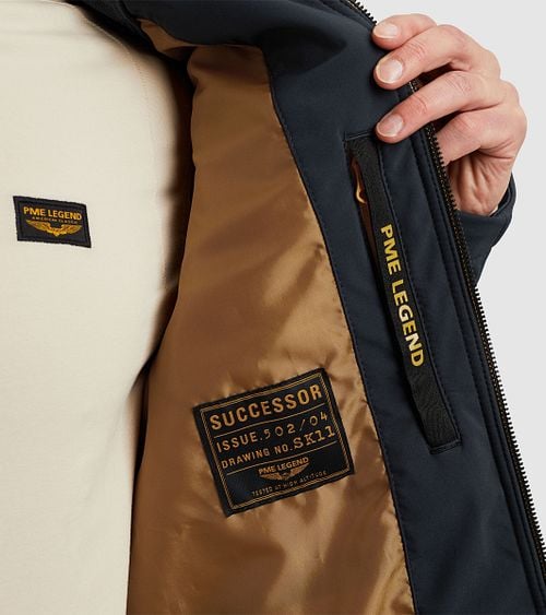PME Legend Jacket Successor Navy Model / Detail