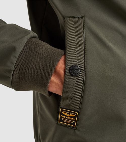 PME Legend Jas Skyglider Donkergroen Model / Detail