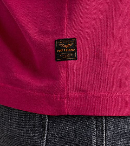 PME Legend Jersey T-Shirt Logo Rose Model / Detail