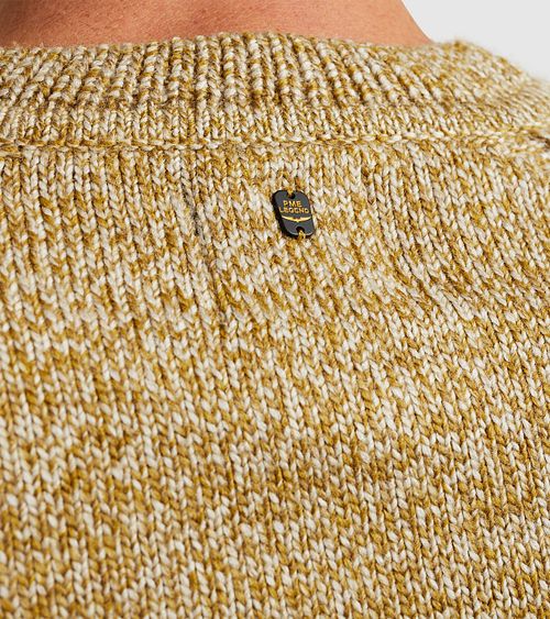 PME Legend Pull Mix Laine Melange Jaune Model / Detail