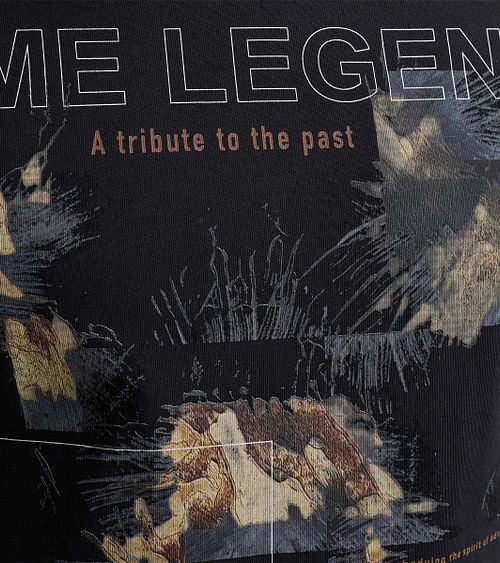 PME Legend Jersey T Shirt Logo Navy Model / Detail