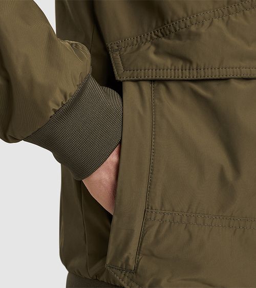 PME Legend Veste Glazer Vert Model / Detail