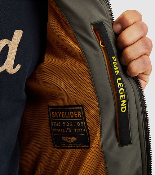 PME Legend Veste Skyglider Vert Foncé Model / Detail