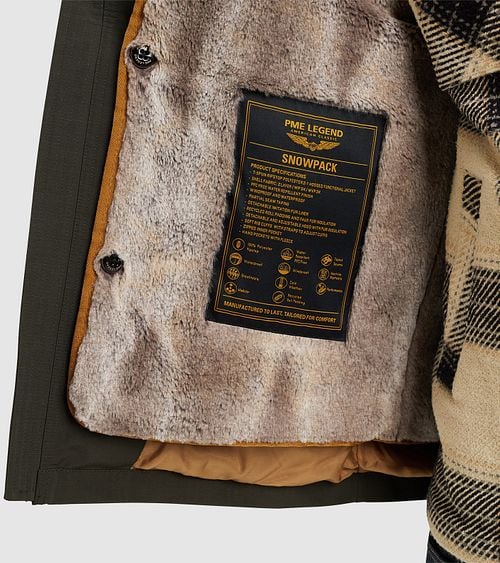 PME Legend Veste Snowpack Icon 2.0 Vert Foncé Model / Detail