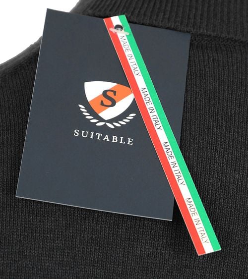 Suitable Pull Col Roulé Ecotec Noir Product / Detail