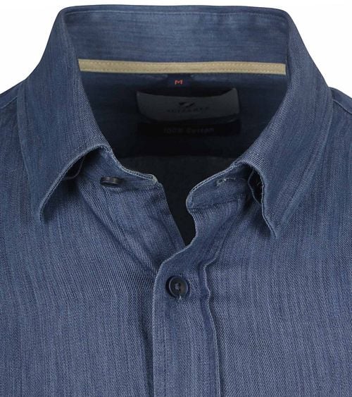 Suitable Shirt Washed Dark Blue Product / Detail