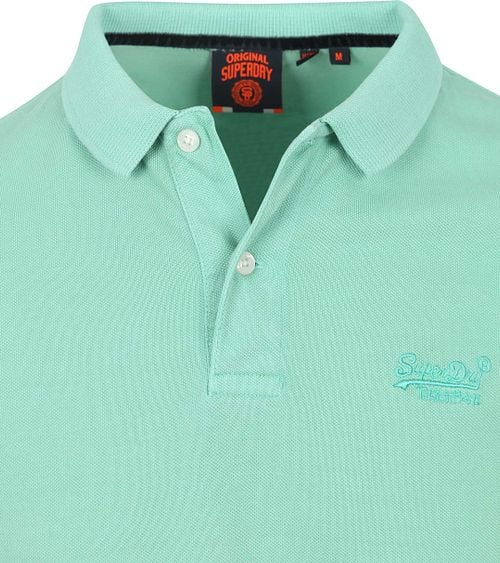Superdry Polo Destroyed Green Product / Detail