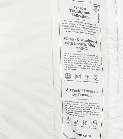Tenson Transition Jacket White Product / Detail