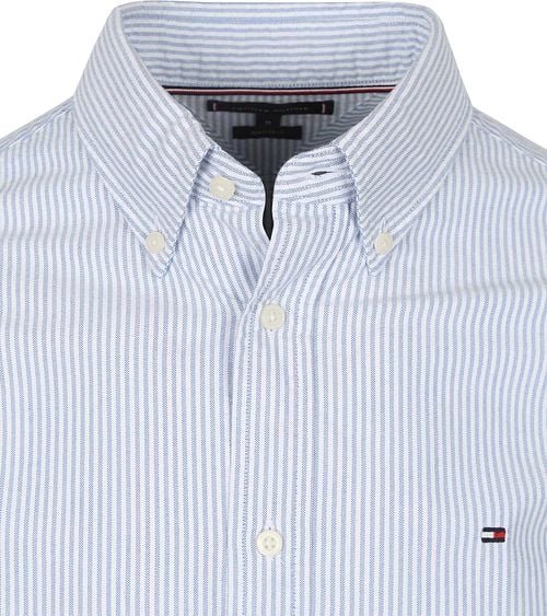 Tommy Hilfiger Oxford Shirt Stripes Light Blue Product / Detail