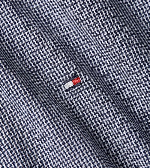 Tommy Hilfiger Shirt Checks Navy Model / Detail