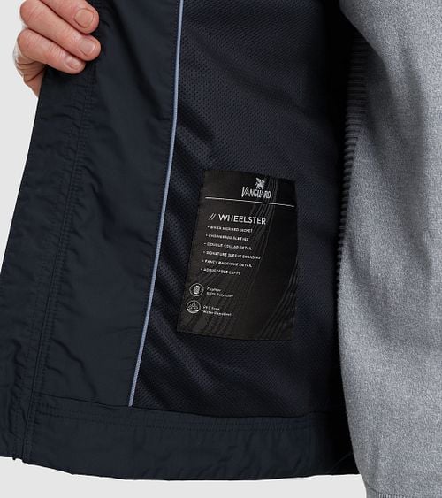 Vanguard Jacket Wheelster Navy Model / Detail