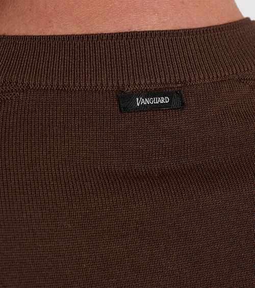 Vanguard Pullover Brown Model / Detail