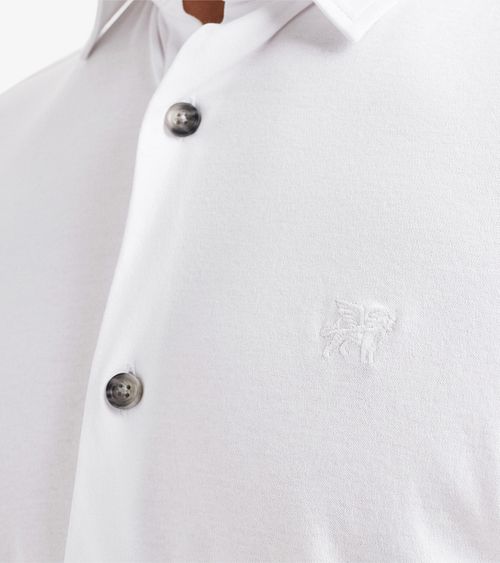 Vanguard Short Sleeve Overhemd Wit Model / Detail