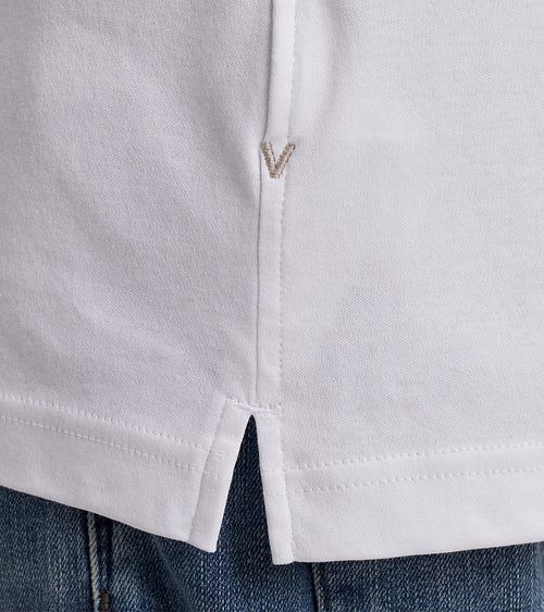 Vanguard Short Sleeves Shirt White Model / Detail