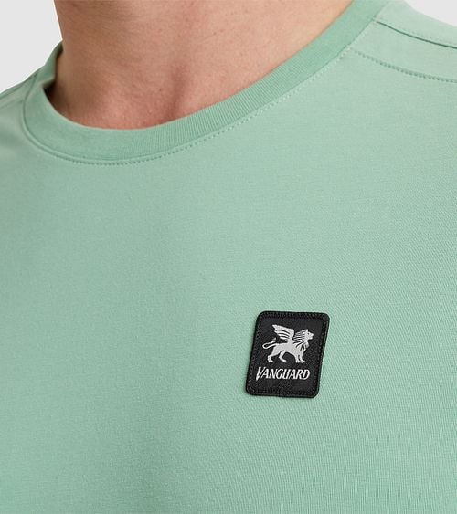 Vanguard T-Shirt Jersey Light Green Model / Detail