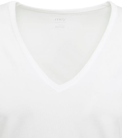 Mey Dry Cotton V-neck T-shirt White 2-Pack Product / Detail