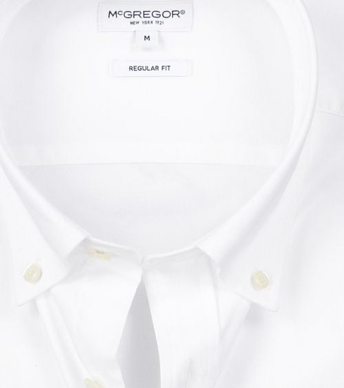 McGregor Overhemd Oxford Wit Product / Detail
