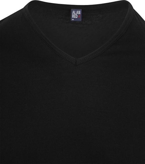 Alan Red T-Shirt V-Neck Vermont Black (2pack) Product / Detail