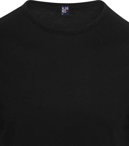 Alan Red Extra Long T-Shirts Derby Black (2-Pack) Product / Detail
