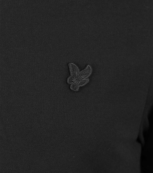 Lyle and Scott Tonal Eagle Poloshirt Anthrazit Product / Detail