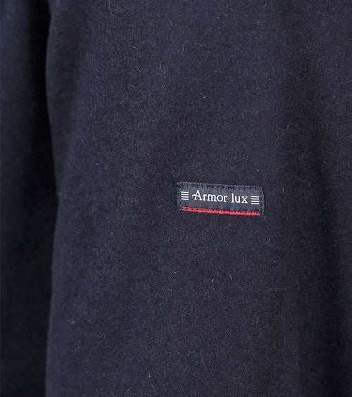 Armor-Lux Cap Sizun Coat Wool Navy Product / Detail