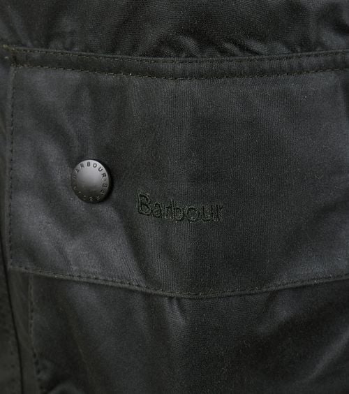 Barbour Beaufort Wax Jacket Green Product / Detail