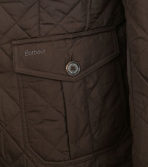 Barbour Jacket Quilted Lutz Brown Product / Detail