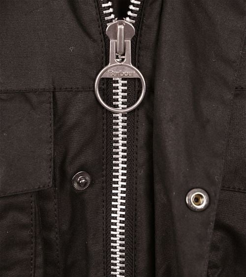 Barbour Corbridge Wachsjacke Rustic Braun Product / Detail