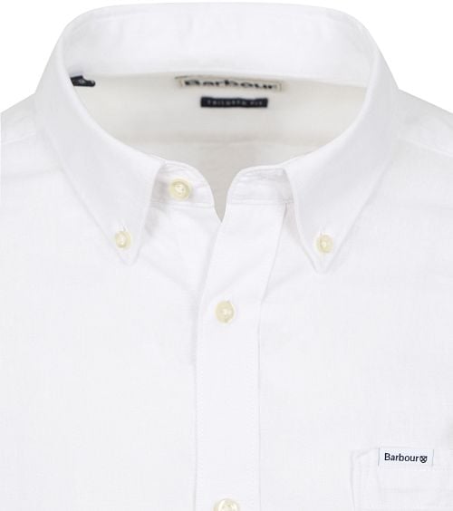 Barbour Shirt Nelson Tailored White Product / Detail