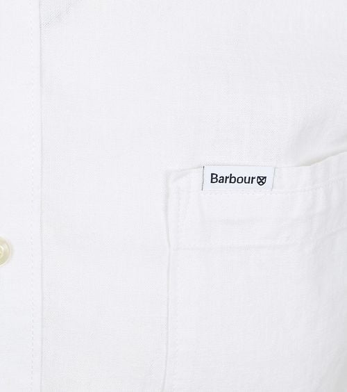 Barbour Shirt Nelson Tailored White Product / Detail