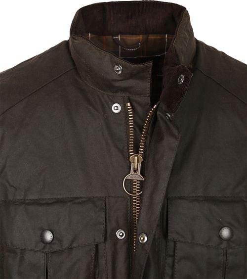 Barbour Wax Jacket Corbridge Olive Product / Detail
