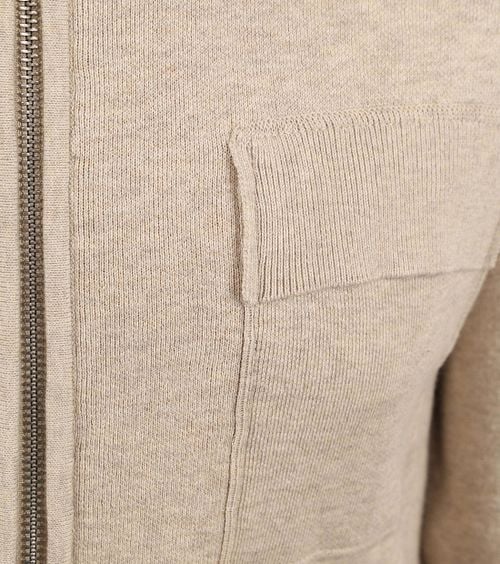 Blue Industry Cardigan Chest Pocket Beige Product / Detail