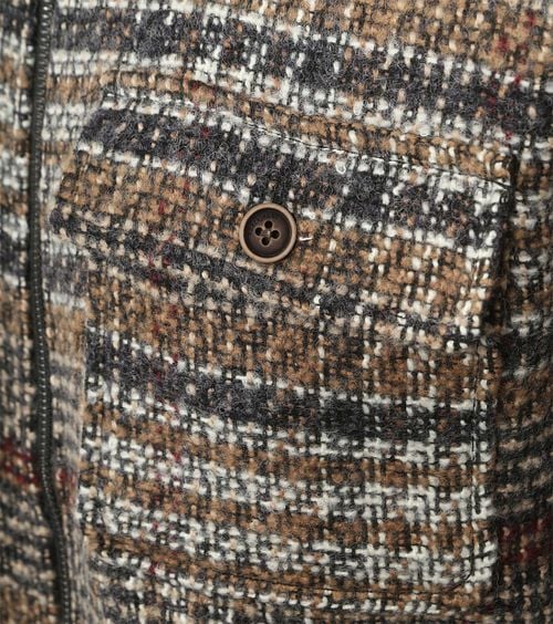 Anerkjendt Hemdjacke Zip Akhanky Braun Product / Detail