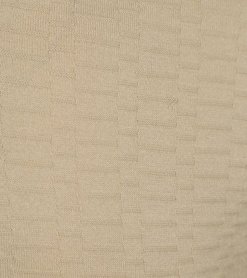 R2 Polo Knitted Beige Product / Detail