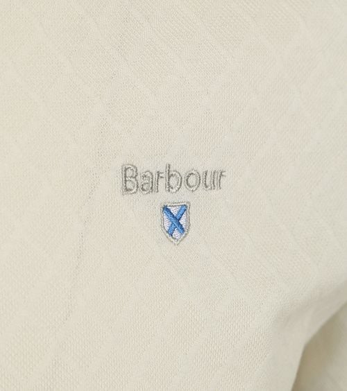 Barbour Polo Sutton Tailored Antique White Product / Detail