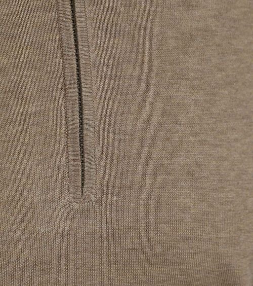 Profuomo Pullover Half Zip Luxury Beige Product / Detail