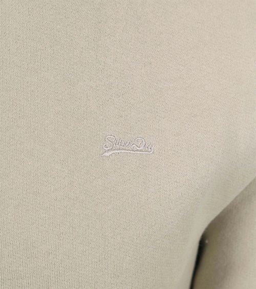 Superdry Half Zip Trui Beige Product / Detail
