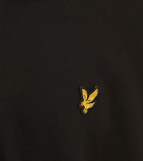 Lyle and Scott Plussize Polo Black Product / Detail