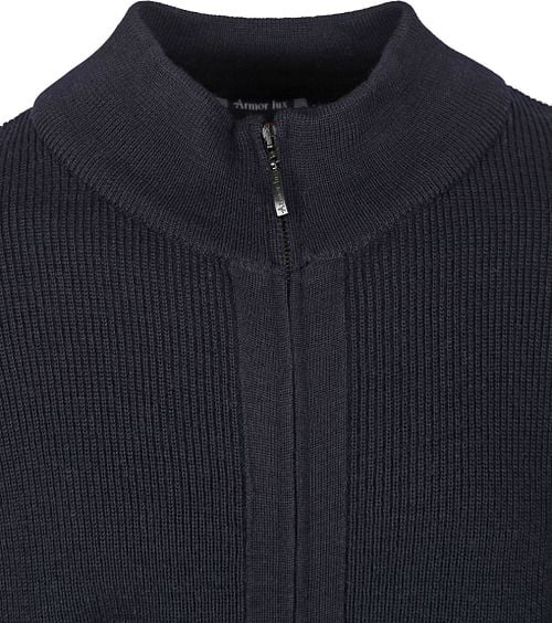 Armor-Lux Kerlouan Strickjacke Wolle Navy Product / Detail