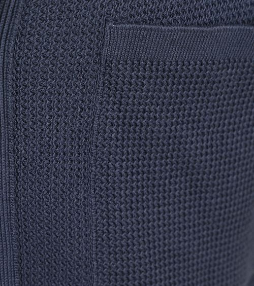KnowledgeCotton Apparel Knitted Top Dunkelblau Product / Detail