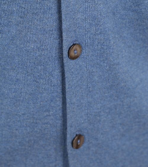 Steppin' Out Strickjacke Cotton Cashmere Blau Product / Detail