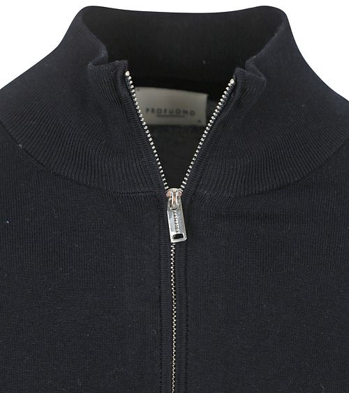 Profuomo Half Zip Pullover Luxury Navy Product / Detail