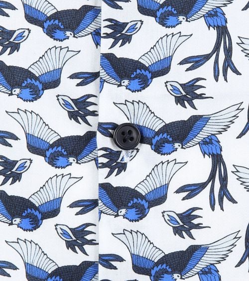 Dstrezzed Overhemd Vogels Wit Product / Detail