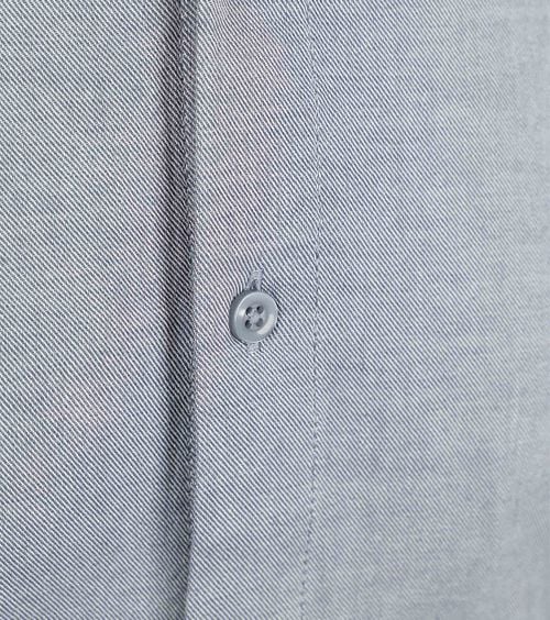 KnowledgeCotton Apparel Overhemd Vintage Indigo Product / Detail