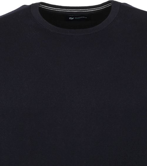 Suitable Respect Oini Pullover O-hals Donkerblauw Product / Detail