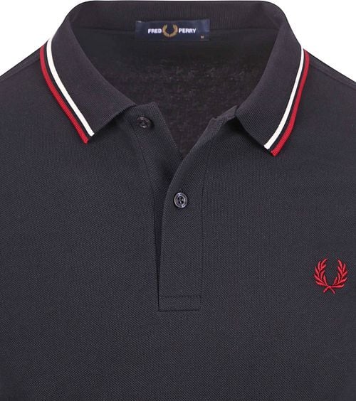 Fred Perry Longsleeve Polo Navy T55 Product / Detail