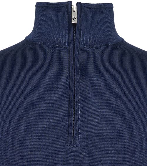 R2 Half Zip Trui Merinowol Navy Product / Detail